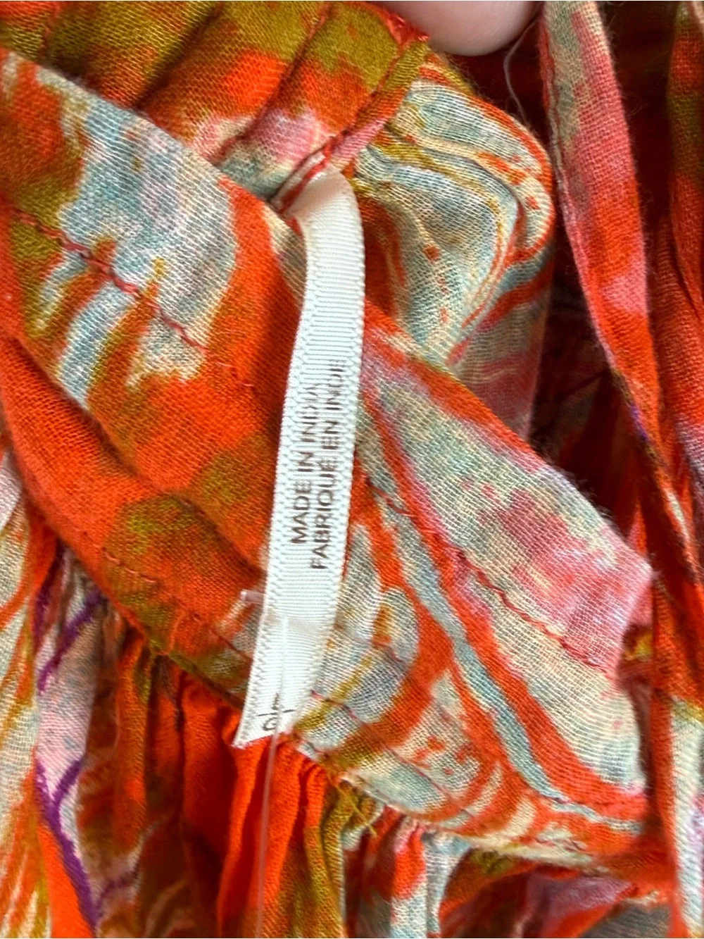 Free People Boho Summer 100 Degree Dress NWT Large
